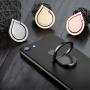 Phone Ring Holder, 2PCS Full-Metal 360° Rotation Phone Grip Kickstand Work on Magnetic Car Holder Universal Finger Ring Stand for iPhone 8 7 7 Plus 6S 6 5 5S, Samsung Galaxy and iPads (Gold)