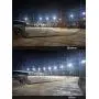 LED Parking Lot Lights 300W - Adjustable Arm Mount with Photocell 1000-1200W HID/HPS Replacement Waterproof IP65 36000LM 5000K Parking Lot LED Lighting (2 Pack)