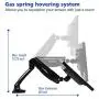 FLEXIMOUNTS Desk Monitor Mount,Full Motion Single LCD Arm for 10-27 inches Flat Screen FLEXIMOUNTS Desk Monitor Mount,Full Motion Single LCD Arm for 10-27 inches Flat Screen