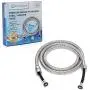 PurrfectZone Shower Hose Replacement - perfect for Shower or Bidet Sprayer, easy installation (48 inch, Brushed Nickel)