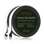 Sticky Back Hook and Loop Tape Roll Strips 2 Inch×16 Foot, Self Adhesive Fastener Interlocking Tape by Holotap Wear and Tear Resistant (Black, 2 Inch)