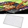 Tmibay BBQ Grill Wire Netting Metal Squares Holes Grilling Barbecue Wire Mesh Barbecue Tools (40x25CM) Tmibay BBQ Grill Wire Netting Metal Squares Holes Grilling Barbecue Wire Mesh Barbecue Tools (40x25CM)