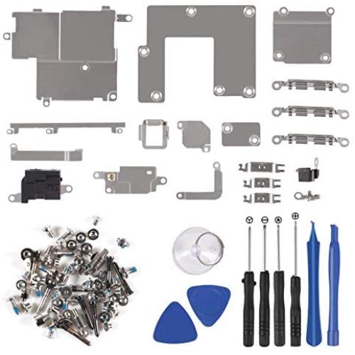Inner Parts Replacement Kits for iPhone 11 Pro Max, Including Internal Bracket Replacement Parts, Full Screw Set and Repair Tool Kit (for iPhone 11 Pro Max)