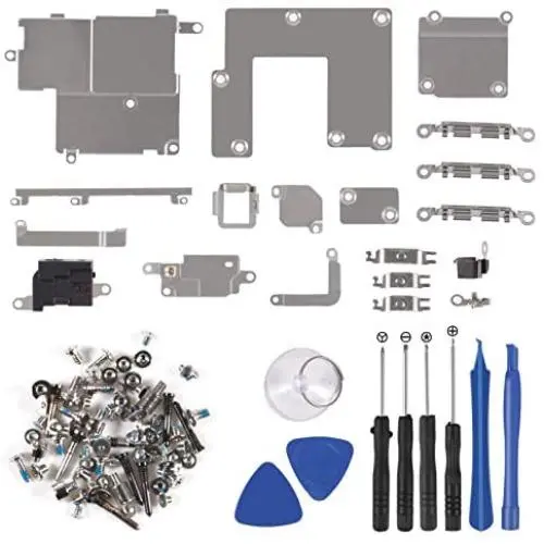 Inner Parts Replacement Kits for iPhone 11 Pro Max, Including Internal Bracket Replacement Parts, Full Screw Set and Repair Tool Kit (for iPhone 11 Pro Max) Inner Parts Replacement Kits for iPhone 11 Pro Max, Including Internal Bracket Replacement Parts, Full Screw Set and Repair Tool Kit (for iPhone 11 Pro Max)