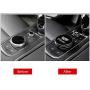 DEMILLO 2pcs Metal Modified Center Console Multimedia Control Button Knob Trims Cover Decoration for Cadillac 2019 2020 CT5/CT6/ XT4 /XT5 /XT6 (Black)