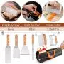 HaSteeL Griddle Accessories Set of 20, Stainless Steel Griddle Spatula Tools Kit with Carrying Bag, Complete Heavy Duty Metal Spatulas for Teppanyaki BBQ/Flat Top/Cast Iron Cooking Grilling Camping HaSteeL Griddle Accessories Set of 20, Stainless Steel Griddle Spatula Tools Kit with Carrying Bag, Complete Heavy Duty Metal Spatulas for Teppanyaki BBQ/Flat Top/Cast Iron Cooking Grilling Camping