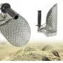 DNYSYSJ Metal Detecting Sand Scoop,Stainless Steel Metal Detecting Tool for Beach Treasure Hunting DNYSYSJ Metal Detecting Sand Scoop,Stainless Steel Metal Detecting Tool for Beach Treasure Hunting