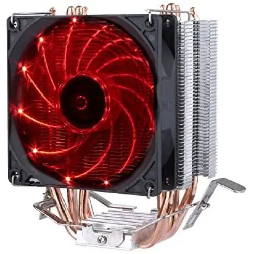upHere Quiet CPU Cooler with 4 Direct Contact Heatpipes, Red LED Fan,C92R upHere Quiet CPU Cooler with 4 Direct Contact Heatpipes, Red LED Fan,C92R