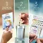 Drinking Water Test Kit for Home Tap and Well Water - Easy to Use Testing Strips for Lead Bacteria pH Copper Nitrate Chlorine Hardness and More | Made in The USA in Line with EPA Approved Limits