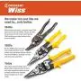 Crescent Wiss 9-3/4'' MetalMaster Compound Action Snips - Straight, Left and Right Cut - M3R Crescent Wiss 9-3/4'' MetalMaster Compound Action Snips - Straight, Left and Right Cut - M3R