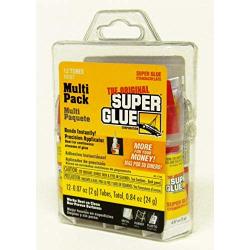 Super Glue 15187 , Clear- pack of 12