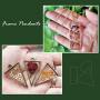 Open Bezel Pendants Charms Resin Molds for Jewelry Findings DIY Pressed Flower Frame Assorted Geometric Hollow Trays 30pcs