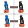 Phaetus Dragon Hotend 3D Printer Accessories Dragon All Metal Hotend Standard High Flow Rate Extruder Compatible with Prusa I3 MK3 Titan Extruder BMG Extruder（High Flow in Blue)）
