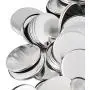 VEVOR Button Parts 1000-Piece 58mm/2.28 Inch Blank Button Badge Parts Set for Button Making Machine Metal Shells Clear Mylar and Plastic Base Components DIY Arts Crafts Supplies for Gifts Souvenirs VEVOR Button Parts 1000-Piece 58mm/2.28 Inch Blank Button Badge Parts Set for Button Making Machine Metal Shells Clear Mylar and Plastic Base Components DIY Arts Crafts Supplies for Gifts Souvenirs