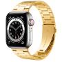 iiteeology Compatible with Apple Watch Band 40mm 38mm, Upgraded Version Solid Stainless Steel Band Business Replacement iWatch Strap for Apple Watch Series 6/5/4/3/2/1/SE - Yellow Gold