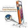 EXSEK iPhone 5/5S SE Case, Hybrid Impact Ultra Slim 3 Color Shockproof Case [Anti-Slip] Scratch Resistant Soft Gel Rugged Case for iPhone 5/5S (Dark Blue)