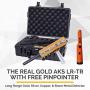 GOLD AKS Real LR-TR Long Range Precious Metal Detector - Authentic Gold, Silver, Copper, and Stone Underground Detection System - Discover Valuable Treasure - with Free Pin Pointer