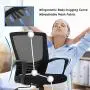 Office Chair Ergonomic Desk Chair Swivel Rolling Computer Chair Executive Lumbar Support Task Mesh Chair Metal Base for Home Office, Black Office Chair Ergonomic Desk Chair Swivel Rolling Computer Chair Executive Lumbar Support Task Mesh Chair Metal Base for Home Office, Black