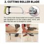 Magic Saw Universal Hand Saw Kit Toolbox of Multi Blades Set Works As Hacksaw Coping Bow Jab Rip Pruning Chain Handsaws A Cutter Suitable to Cut Wood PVC Pipes Glass