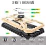 iPhone 11 Case | iPhone 11 Phone Case | Metal 360 Degree Ring Kickstand | Atump Military Grade 15ft. Drop Shockproof Tested Protective Case | Car Mount Phone Case for iPhone 11 Gold