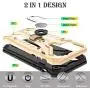 iPhone 11 Case | iPhone 11 Phone Case | Metal 360 Degree Ring Kickstand | Atump Military Grade 15ft. Drop Shockproof Tested Protective Case | Car Mount Phone Case for iPhone 11 Gold