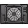 Thermaltake Massive A21 Aluminum Panel Single 200mm Fan 10”-17” Laptop Notebook Cooling Pad CL-N011-PL20BL-A, Black