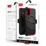ZIZO Bolt Series for Galaxy S20 Case with Kickstand Holster Lanyard - Black & Red ZIZO Bolt Series for Galaxy S20 Case with Kickstand Holster Lanyard - Black & Red