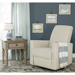 Evolur Harlow Deluxe Glider |Recliner| Rocker, Shell