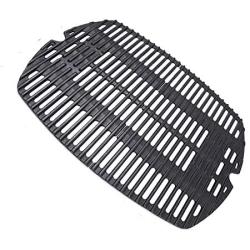 Uniflasy 7645 Cast Iron Cooking Grates for Weber Q200, Q220, Q2000, Q2400 Series Gas Grills, Grill Parts Grill Grates Replacement for Weber 7645 65811, 2 Pack