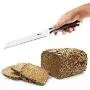 Orblue Serrated Bread Knife Ultra-Sharp Stainless Steel Professional Grade Bread Cutter - Cuts Thick Loaves Effortlessly - Ideal for Slicing Bread, Bagels, Cake (8-Inch Blade with 4.9-Inch Handle) Orblue Serrated Bread Knife Ultra-Sharp Stainless Steel Professional Grade Bread Cutter - Cuts Thick Loaves Effortlessly - Ideal for Slicing Bread, Bagels, Cake (8-Inch Blade with 4.9-Inch Handle)