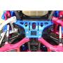 GPM for Traxxas Unlimited Desert Racer 4X4 (#85076-4) Upgrade Parts Aluminum Thickened Front Upper Arm Stabilizer - 1Pc Set Orange