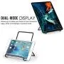 MoKo Foldable Tablet Stand, 2 Pack Adjustable Metal Holder for 9-12.9'' Tablet, Fits with New iPad 10.2, iPad Air 4 10.9, Air 3, iPad Pro 12.9/ Pro 11/10.5/9.7, Galaxy Tab E 9.6, A 10.1/S6/S7 - Black MoKo Foldable Tablet Stand, 2 Pack Adjustable Metal Holder for 9-12.9'' Tablet, Fits with New iPad 10.2, iPad Air 4 10.9, Air 3, iPad Pro 12.9/ Pro 11/10.5/9.7, Galaxy Tab E 9.6, A 10.1/S6/S7 - Black