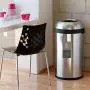 simplehuman 60 Liter / 16 Gallon Bullet Open Top Trash Can Commercial Grade, Heavy Gauge Dark Bronze Stainless Steel simplehuman 60 Liter / 16 Gallon Bullet Open Top Trash Can Commercial Grade, Heavy Gauge Dark Bronze Stainless Steel