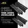 Vise Jaws - Nylon, Multipurpose 6'' - Use on any Metal Vise, Magnetic Reversible Pads ( 2 Sets in 1 ), Clamp Flat or Round Products