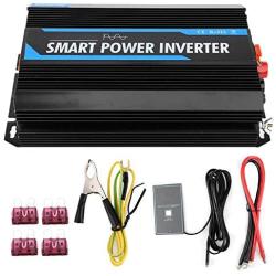 Power Inverter Car Inverter, 6000W 12V to 220V Pure Sine Wave Power Voltage Inverter Transformer Auto Accessory