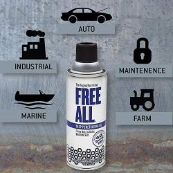 Gasoila - RE12 Free All Rust Eater Deep Penetrating Oil, 11 oz Aerosol