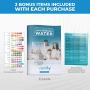 17 in 1 Premium Drinking Water Test Kit - 100 Strips + 2 Bacteria Tests - Home Water Quality Test - Well and Tap Water - Easy Testing for Lead, Bacteria, Hardness, Fluoride, pH, Iron, Copper and more!