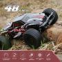 9200E RC Cars 1:10 Scale Large High Speed Remote Control Car for Adults Kids,48+ kmh 4WD 2.4GHz Off Road Monster Truck Toy,All Terrain Electric Vehicle Boy Gift with 2 Batteries for 40+ Min Play