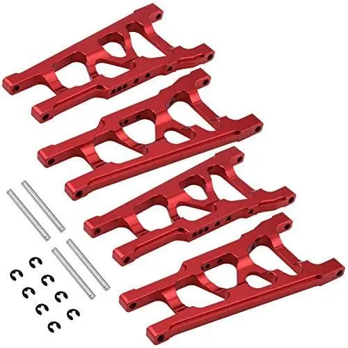 Front/Rear Aluminum Suspension A Arms Upgrade Parts 3655X for Traxxas 1/10 Slash 4x4 Stampede VXL 4WD RC Car Front/Rear Aluminum Suspension A Arms Upgrade Parts 3655X for Traxxas 1/10 Slash 4x4 Stampede VXL 4WD RC Car