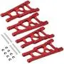 Front/Rear Aluminum Suspension A Arms Upgrade Parts 3655X for Traxxas 1/10 Slash 4x4 Stampede VXL 4WD RC Car Front/Rear Aluminum Suspension A Arms Upgrade Parts 3655X for Traxxas 1/10 Slash 4x4 Stampede VXL 4WD RC Car