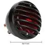 TUINCYN Red Motorcycle Tail Light with Black Heavy Duty Motorcycle 12V Brake Stop Running Light Indicators Blinkers Lights with License Plate Holder 1-Pack