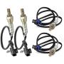 Kwiksen 4PCS Heated Oxygen O2 Sensor 234-4012 234-4617 Upstream & Downstream