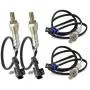 Kwiksen 4PCS Heated Oxygen O2 Sensor 234-4012 234-4617 Upstream & Downstream