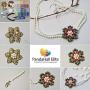 PH PandaHall 120pcs 19 Style Antique Bronze Filigree Connectors Charms Pendants Findings Iron Metal Embellishments for DIY Hairpin Headwear Earring Jewelry Making, Nickel Free