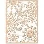 Christmas Snowflake Metal Die Cuts,Frame Snow Flower Cutting Dies Cut Stencils for DIY Scrapbooking Album Decorative Embossing Paper Dies for Card Making