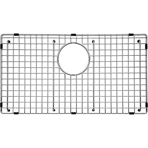 Serene Valley Sink Bottom Grid 26'' X 13'', Rear Drain with Corner Radius 3/8'', Sink Protector SVH2613R