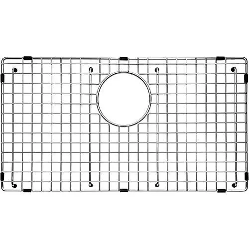 Serene Valley Sink Bottom Grid 26'' X 13'', Rear Drain with Corner Radius 3/8'', Sink Protector SVH2613R Serene Valley Sink Bottom Grid 26'' X 13'', Rear Drain with Corner Radius 3/8'', Sink Protector SVH2613R