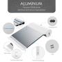 Laptop Notebook Stand Computer Stand 2 USB Port Charging Aluminum Computer Riser, Metal Holder Compatible with MacBook Air Pro, Dell XPS, Lenovo More 10-15.6'' Laptops.