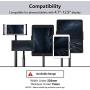 Tablet Stand, MiiKARE Height Adjustable 360 Degree Rotating Tablet Phone Holder Compatible with 4.7-12.9'' Tablets iPad Cellphone Nintendo Switch for Store POS Office Showcase Reception Kitchen Desktop