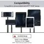 Tablet Stand, MiiKARE Height Adjustable 360 Degree Rotating Tablet Phone Holder Compatible with 4.7-12.9'' Tablets iPad Cellphone Nintendo Switch for Store POS Office Showcase Reception Kitchen Desktop